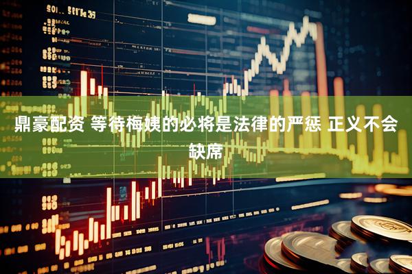 鼎豪配资 等待梅姨的必将是法律的严惩 正义不会缺席